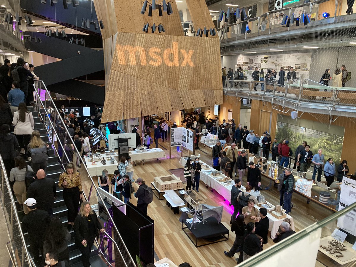danpejic's tweet photo. They really turned it on for the Summer 2022 #MSDx! Fantastic and diverse work on show & free 🍕🥨🍨🍩🥂 Bravo @msdsocial https://t.co/gTZMNidkca