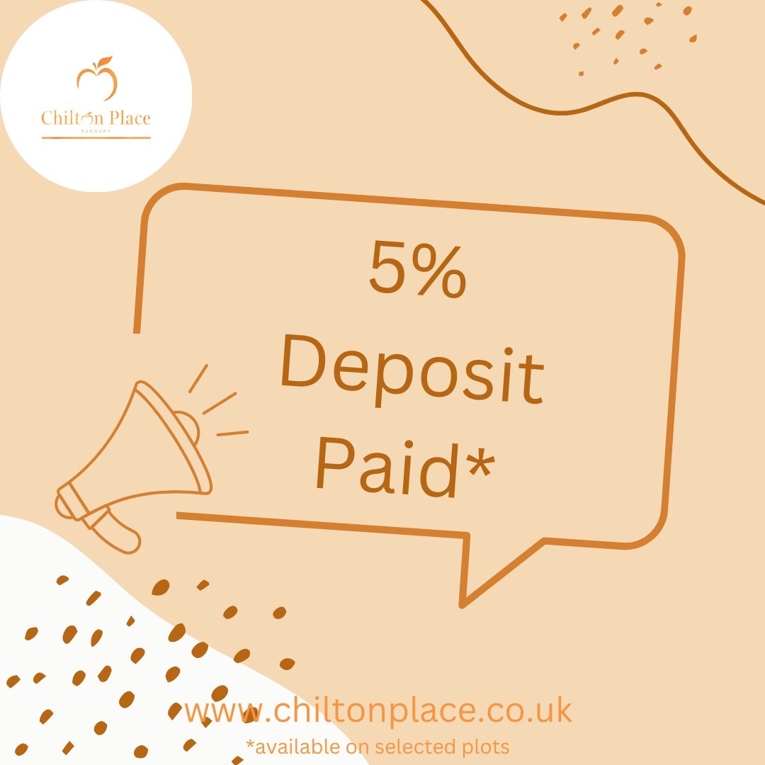 ChiltonPlace's tweet photo. Buying a home is considered one of the most stressful things you can do in life.
We're reducing that with this offer on selected plots.
Ts &amp; cs apply
Call our friendly team today 📞0845 430 0034
 https://t.co/Zb6VzYrXaR

#ChiltonPlace #NewHome #HomeBuying #Sudbury #Suffolk https://t.co/duhbAHbeOT