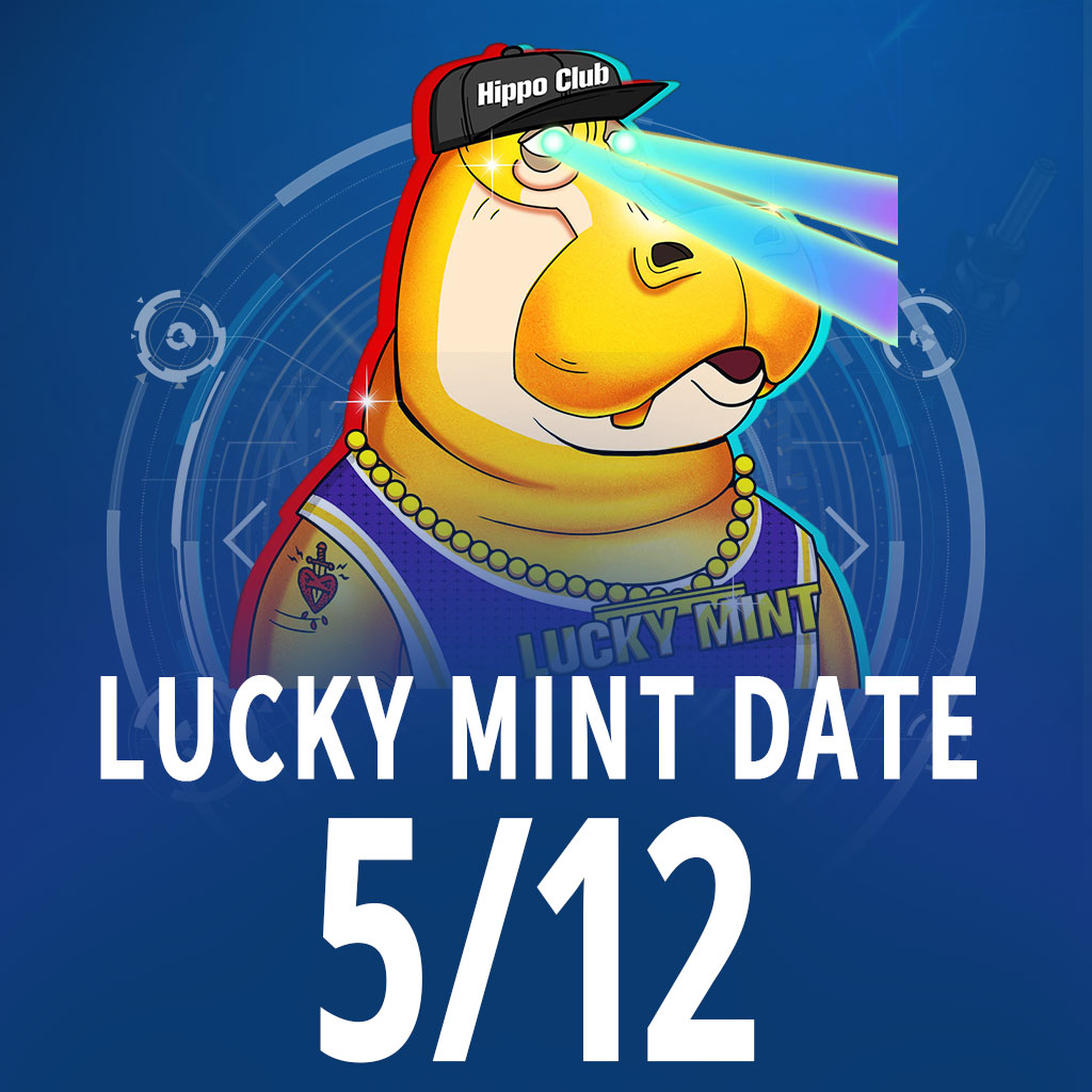 🚨LUCKY MINT DATE ANNOUNCEMENT🚨

📆 December 5th - 12：00 PM（UTC）

🚀MINT INFO coming later...
#NFTs #NFTCommuntiy #Hippoclub