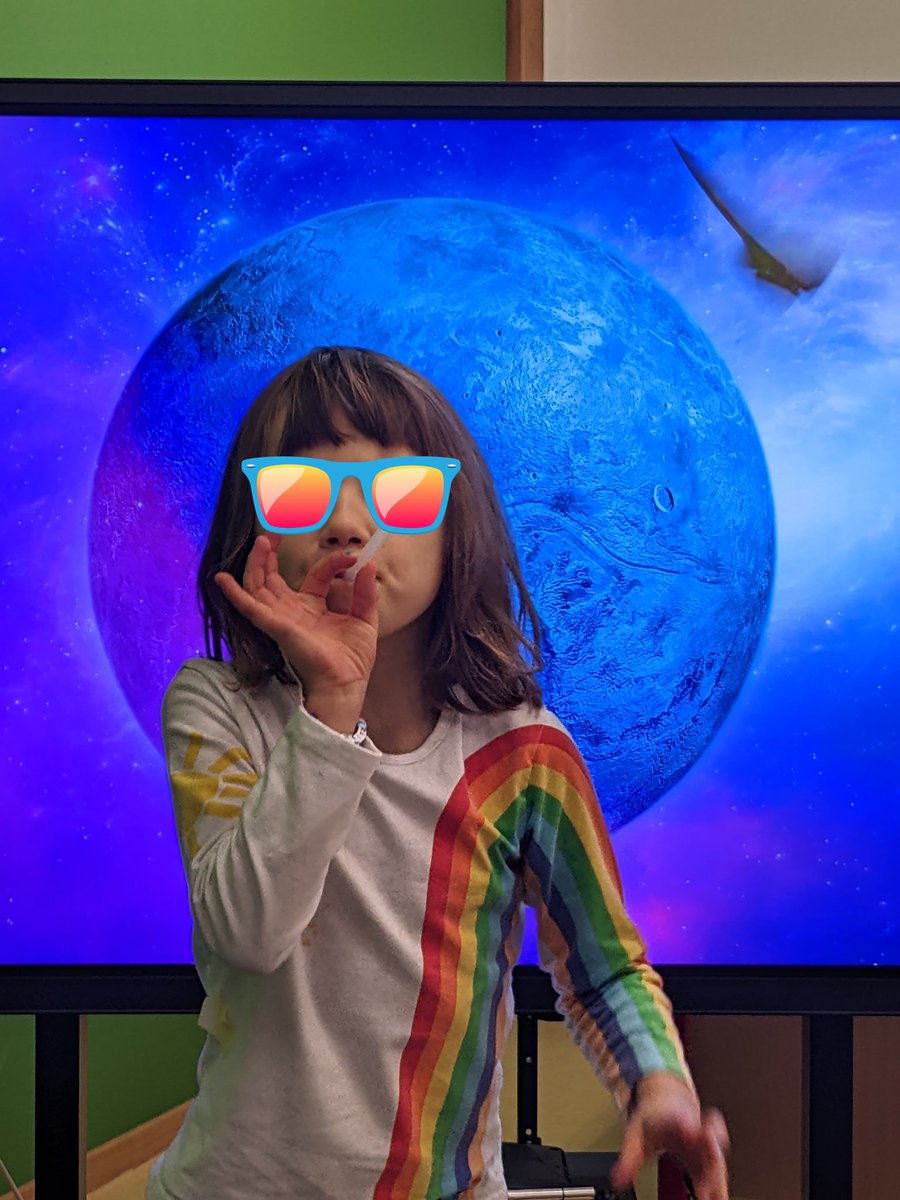 Straw rockets are fun! I managed to capture one mid-flight. To infinity and beyond! <a href="/FIS_School/">Frankfurt Int School</a> #spaceweek