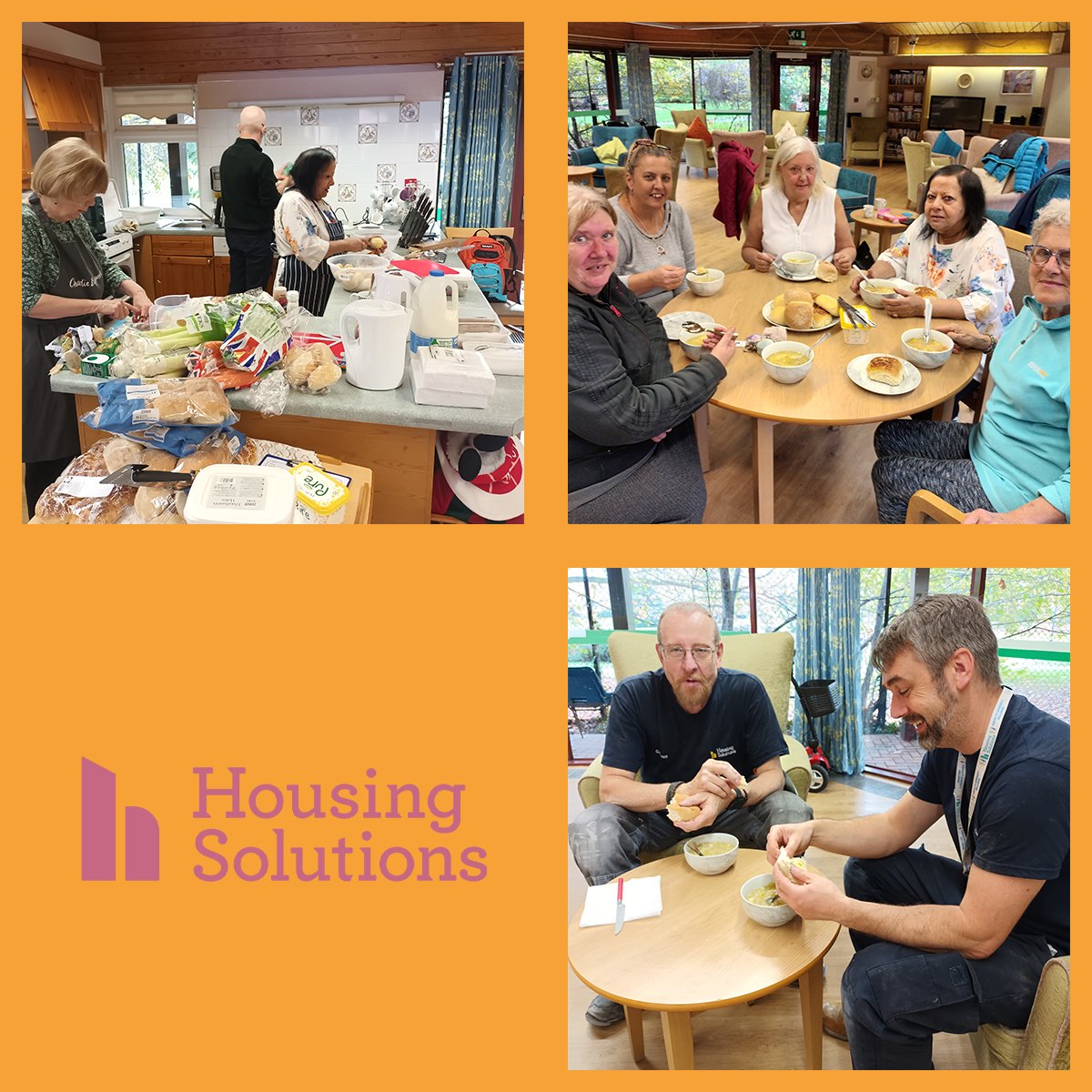 HS_Homes's tweet photo. The first soup afternoon was lots of fun, a great success, and most importantly - super tasty!
A big thank you to everyone who came by, and especially the volunteers who contributed on making the scrumptious soup.
#housingassociation #ourHS #soup https://t.co/7CDnQlFQEz
