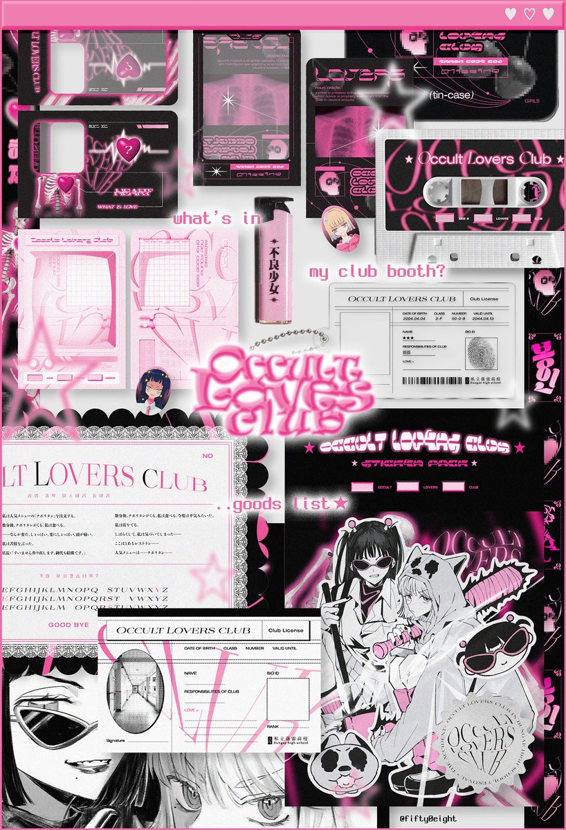 FIFTY0EIGHT's tweet image. •◦❥◦• 𝕺𝖈𝖈𝖚𝖑𝖙 𝕷𝖔𝖛𝖊𝖗𝖘 𝕮𝖑𝖚𝖇 •◦❥◦•

💗 靑天霹靂 ~𝙩𝙝𝙚 𝙖𝙘𝙘𝙞𝙙𝙚𝙣𝙩~에서 판매되는 오컬트러버스클럽의 굿즈에는 과연 어떤 것들이...?!

💗 #RT 해주신 분들 중 추첨을 통해 포카 L 홀더 세트를 보내드립니다!

💗 love 〔👽〕; 👻 occult; 😈 ⇆58%