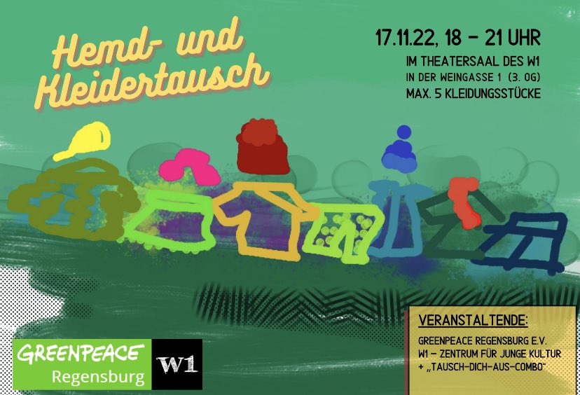 greenpeace_rgbg's tweet photo. #BlackFriday ist ein trauriger Tag für unseren #Planeten. 🌍
Wenn wir anfangen, weniger #Ressourcen zu verbrauchen und lernen weniger zu konsumieren, dann können wir die #Welt verändern!”
@greenpeace_de @Luisamneubauer @ViolaWohlgemuth #makesmthngweek https://t.co/9YlLkMf5jD