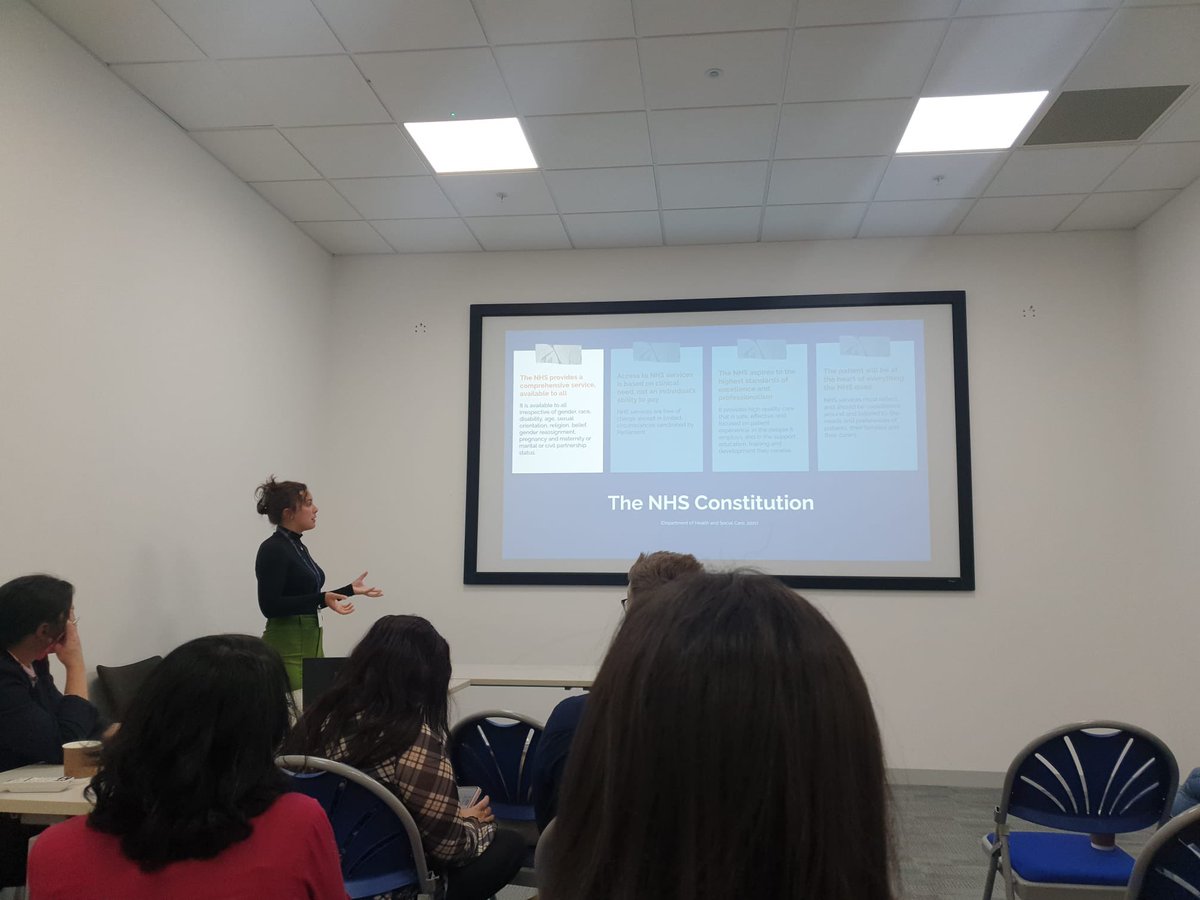 BarclayElla's tweet image. I had a great experience presentation at the #SWDTPconference yesterday, sharing my research on the unintended consequences of NHS charges ☺️

Bring on next year! 🥳