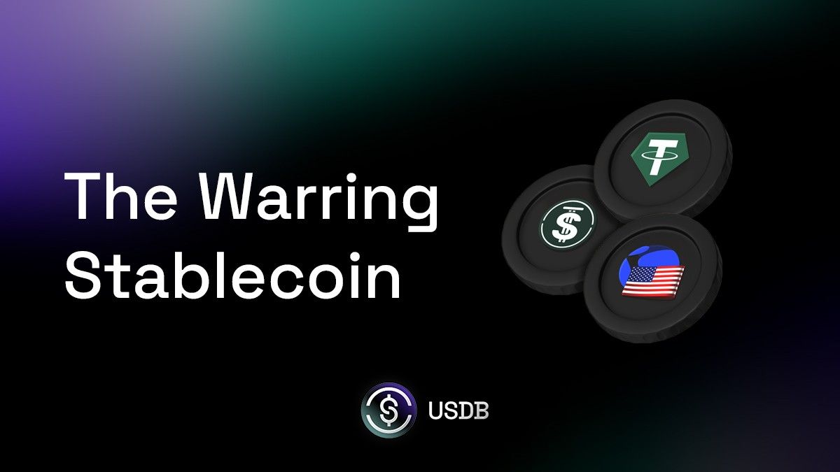 USDB_'s tweet photo. When a newcomer asks you why you chose a certain stablecoin over another. How would you respond? This thread is here to answer just that.

1/10 https://t.co/8mthfVFj4B