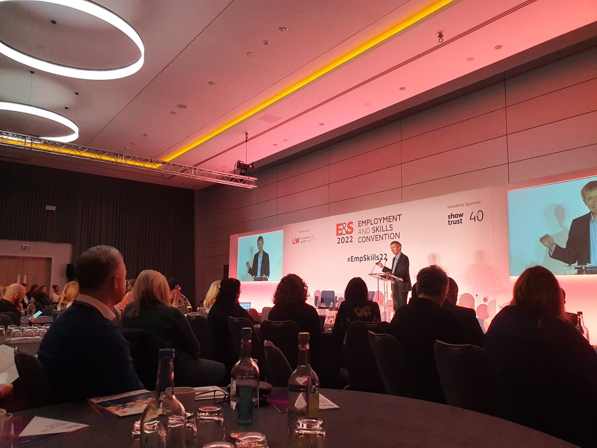 Great to be back in person meeting with employment and skills people in Birmingham thanks for organising <a href="/LearnWorkUK/">Learning and Work Institute</a> #EmpSkills22
