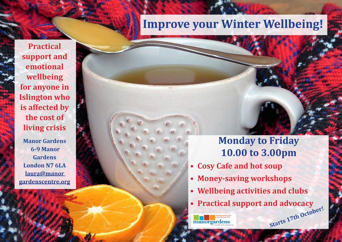 We've launched an appeal to help vulnerable people this winter with the cost of living crisis. If you can help please donate now here: localgiving.org/appeal/MGwinte…. Every pound will help us provide a warm space, useful information and a hot lunch for people who need it. Thank you