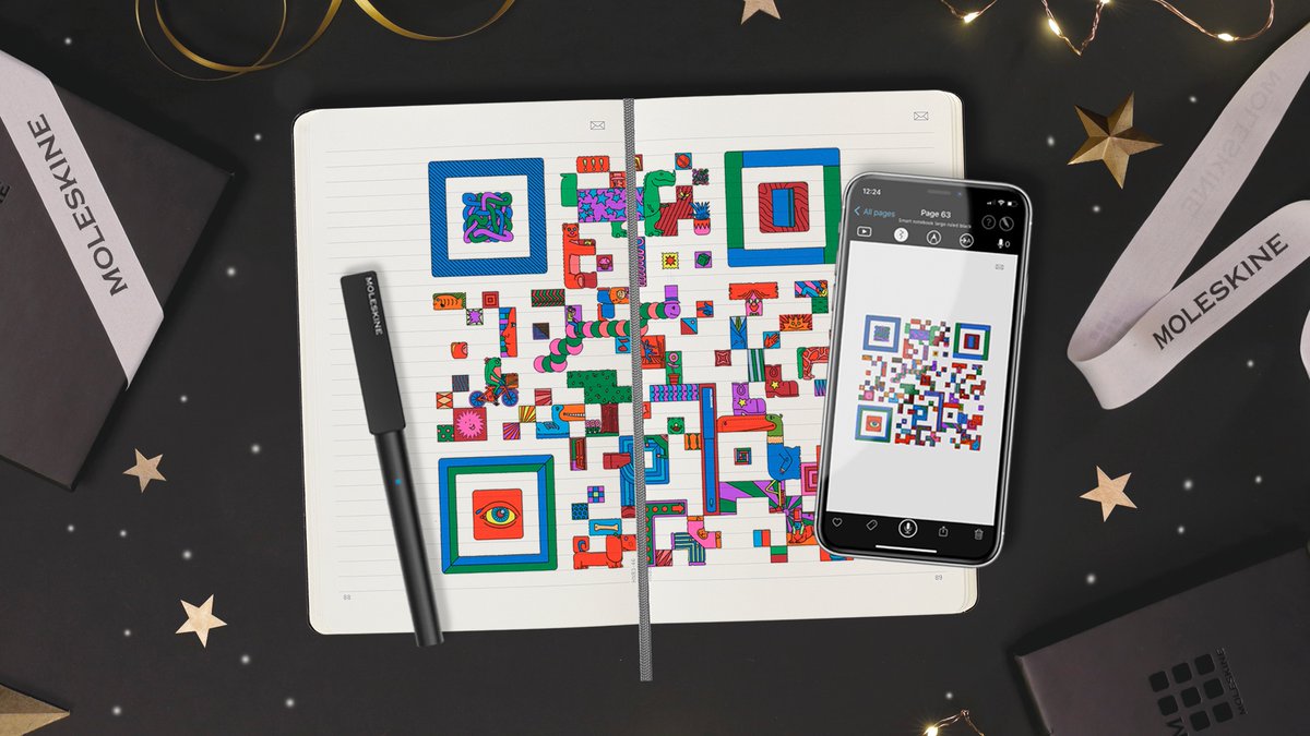 moleskine's tweet image. We’re dreaming of a Smart Christmas. Who on your list will be getting a @Moleskine Smart Writing Set?

moleskine.com/smart

#Moleskine #SmartWritingSet