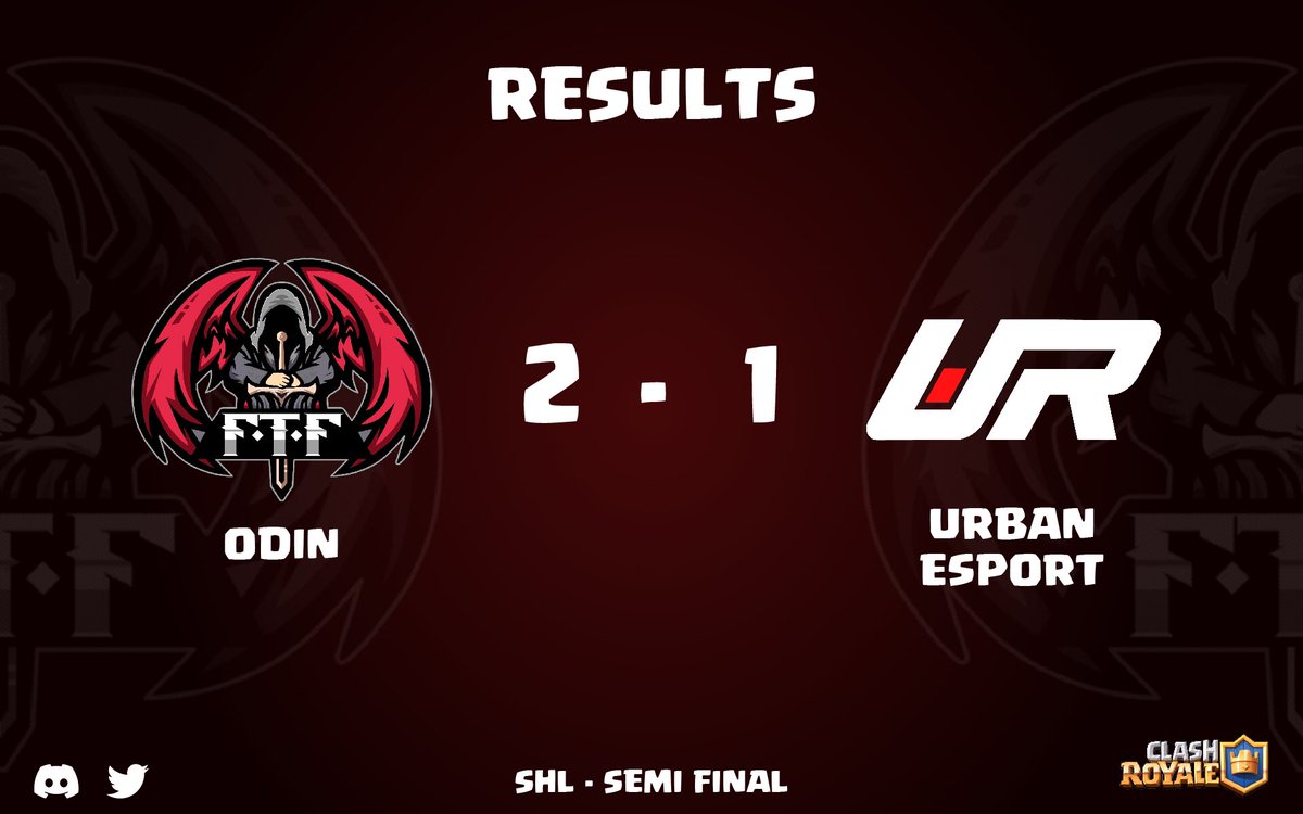 FTF-eSport 🏆 (@esportftf) on Twitter photo #ClashRoyale #Results #Odin
🏆 <a href="/SHLeague_GG/">Samurái Horse League</a>
📊 2-1 <a href="/UrbanEsportsRap/">Urban Esports 🎙</a> ✅️
What a strong performance to reach the SHL’s Final ! Congrats to all of our players ❤️ Let’s get the 🏆 !
#FTFOP #ClashRoyale #Results #Odin
🏆 <a href="/SHLeague_GG/">Samurái Horse League</a>
📊 2-1 <a href="/UrbanEsportsRap/">Urban Esports 🎙</a> ✅️
What a strong performance to reach the SHL’s Final ! Congrats to all of our players ❤️ Let’s get the 🏆 !
#FTFOP