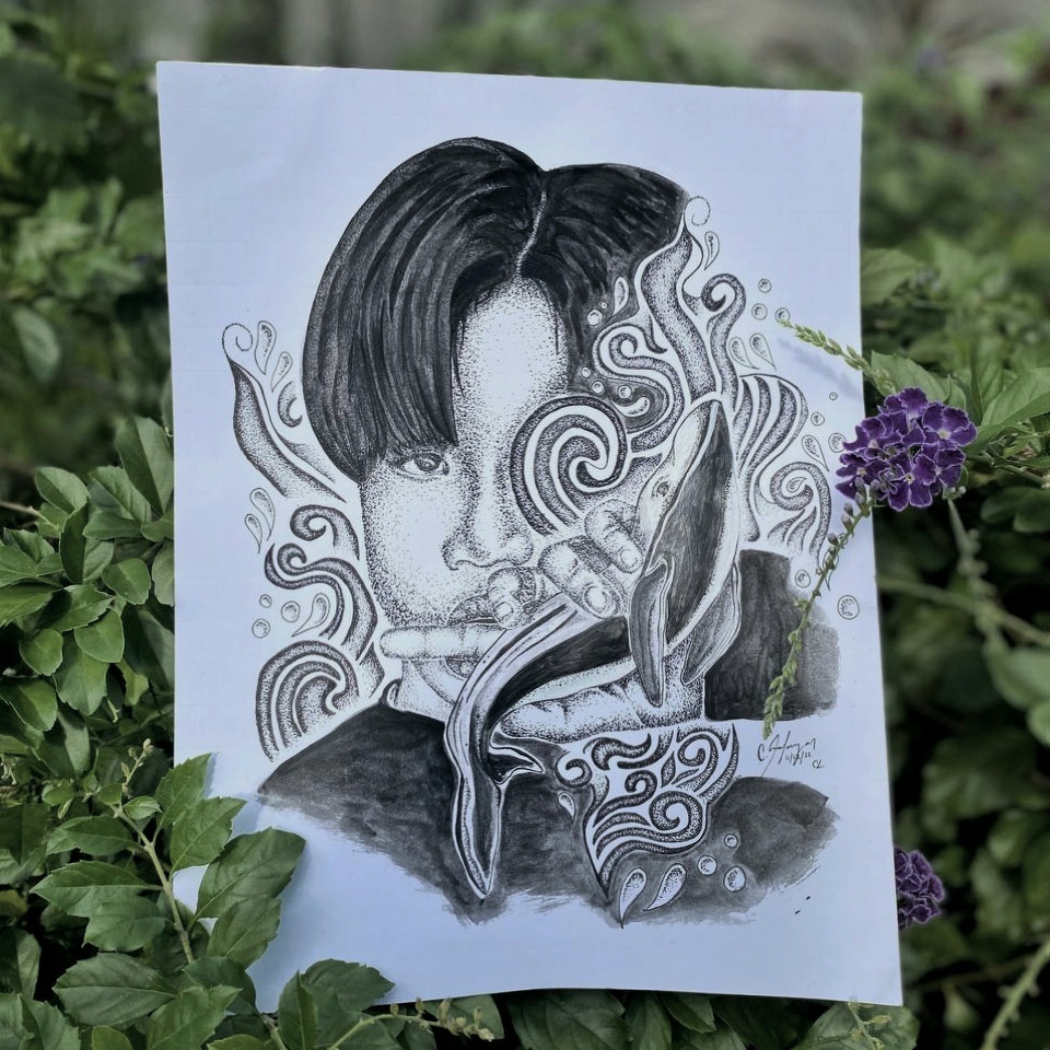 PopLikeZCL's tweet photo. #ChenlesArtCorner

Title: XIXXII
Medium: Acrylic paint and Fine line markers https://t.co/RVSSgQu8ww