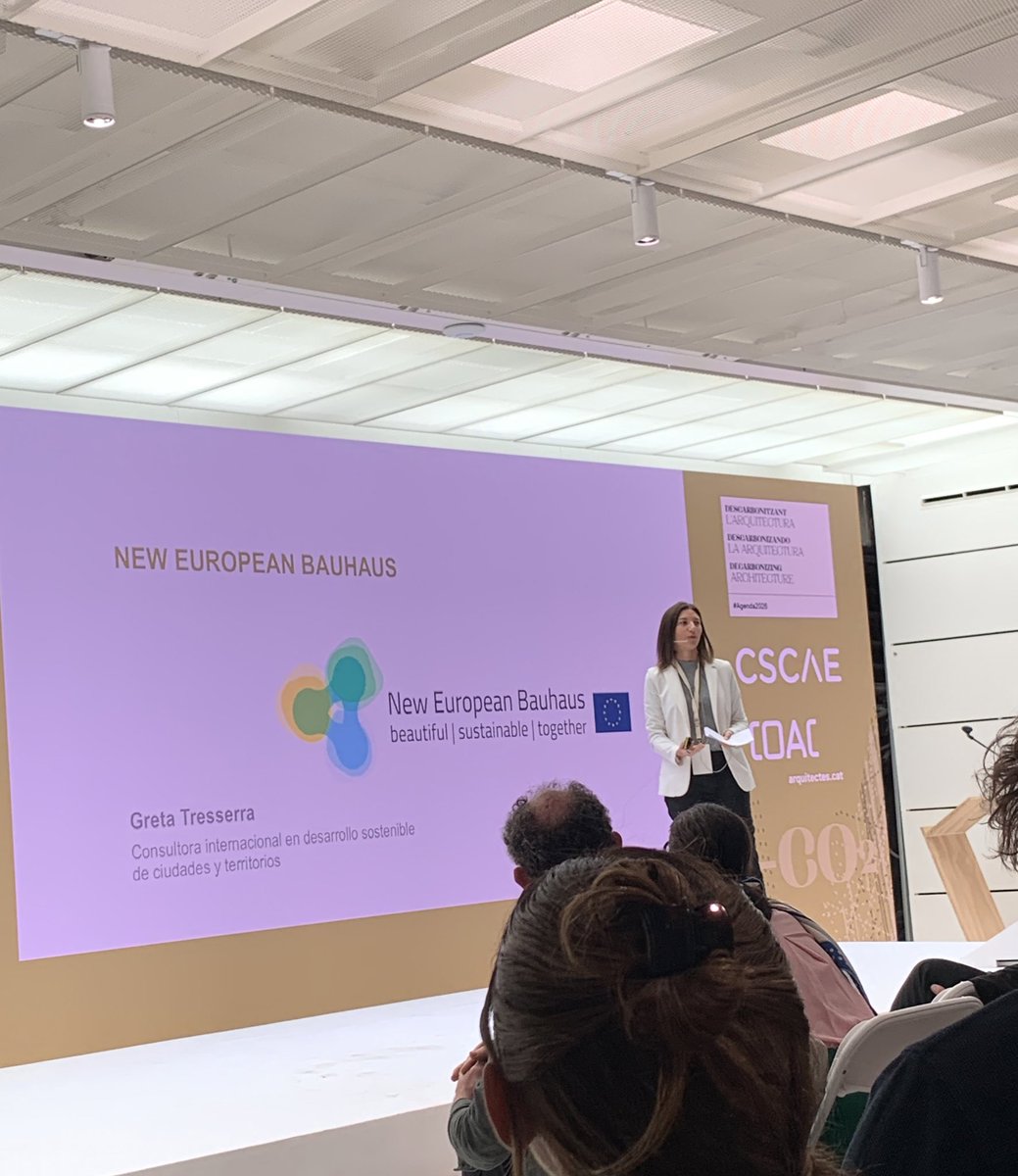 Andreina Seijas (@andreinaseijas) on Twitter photo Por qué debemos conocer la #NewEuropeanBauhaus, y cuál es su relevancia en el proceso de #descarbonizacion del sector? <a href="/greta_tresserra/">greta tresserra</a> | <a href="/COACatalunya/">Col·legi d’Arquitectes de Catalunya</a> #arquitectura #descarbonizandolaarquitectura Por qué debemos conocer la #NewEuropeanBauhaus, y cuál es su relevancia en el proceso de #descarbonizacion del sector? <a href="/greta_tresserra/">greta tresserra</a> | <a href="/COACatalunya/">Col·legi d’Arquitectes de Catalunya</a> #arquitectura #descarbonizandolaarquitectura