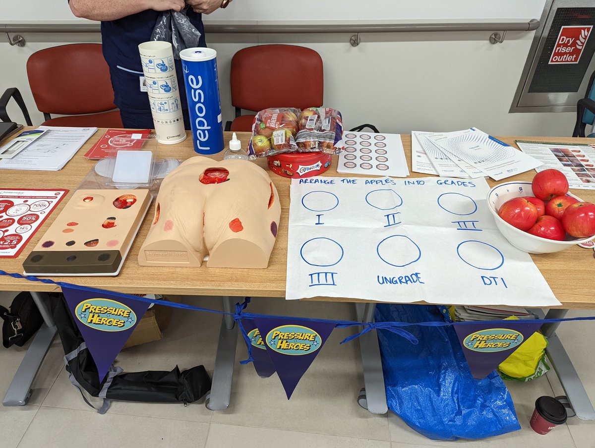 #lothianTVN are at East Lothian Community Hospital today on the ground floor 10am-2pm, come and visit us to learn about pressure ulcer risk assessment and how to #stopthepressure