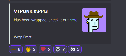 v1punks's tweet photo. An alien @v1punks has just been wrapped &amp; the corresponding V2 twin has just been moved. 

This is the first time the Punks have moved in over 5 years, since mint.

Both the Punks are paired in the same wallet: "aliencowboy.eth"

What do you think is going to happen next...? https://t.co/vaSzyHRc5F