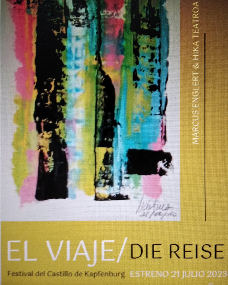 HIKATEATROA's tweet photo. #BIDAIA #ELVIAJE #DIEREISE
Asteburu honetan bidai berri bat hasiko dugu. Euskadi eta Alemania arteko lankidetza...Laster berri gehiago....
Este fin de semana comenzamos un nuevo viaje. Un viaje que quiere ser un proyecto de teatro musical, intercultural y multilingüe. https://t.co/1bkJ6LwZf0
