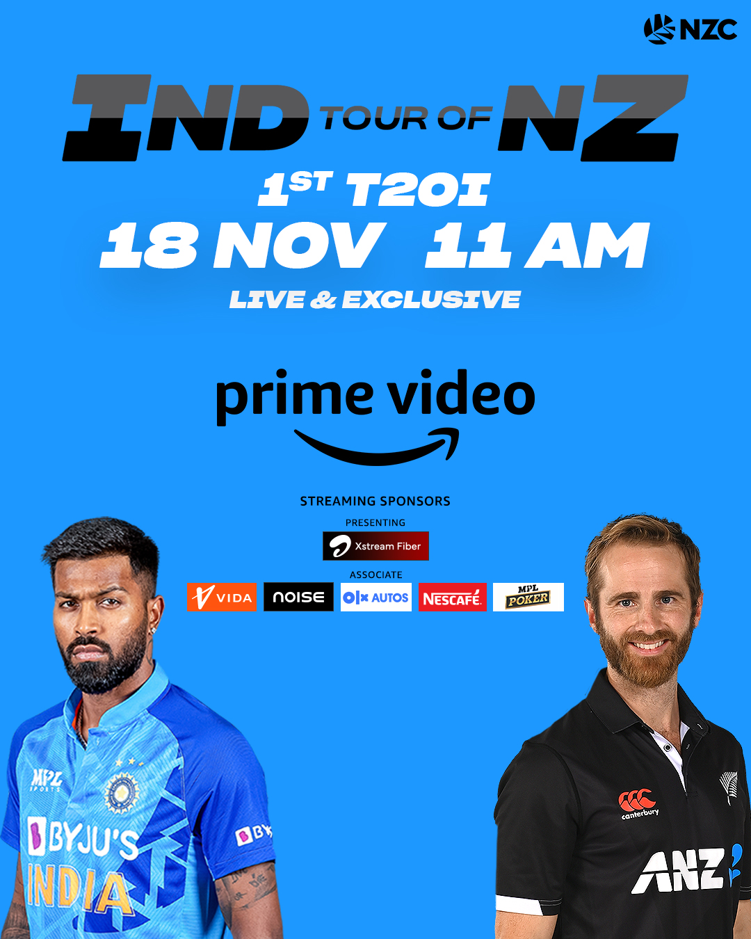india and newzealand live video