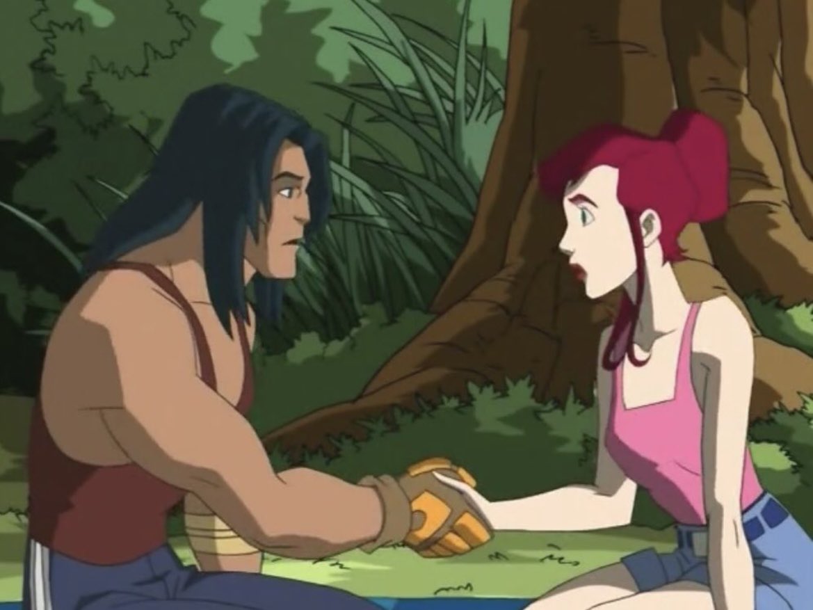 glitch_tastic's tweet image. They are in love #TMNT2003 #Capril