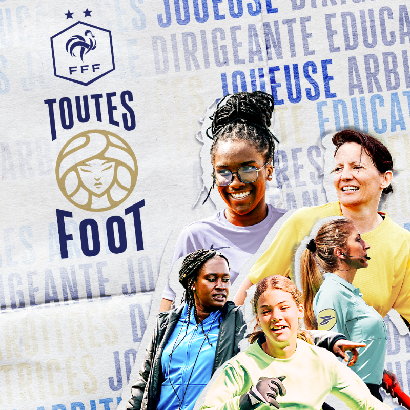 FFF's tweet photo. 𝗧𝗢𝗨𝗧𝗘𝗦 𝗙𝗢𝗢𝗧 👩  Un nouvel appel à projets pour le football féminin ! 
La FFF lance un nouveau dispositif pour conforter le développement de la pratique féminine et renforcer la place des femmes dans le foot.