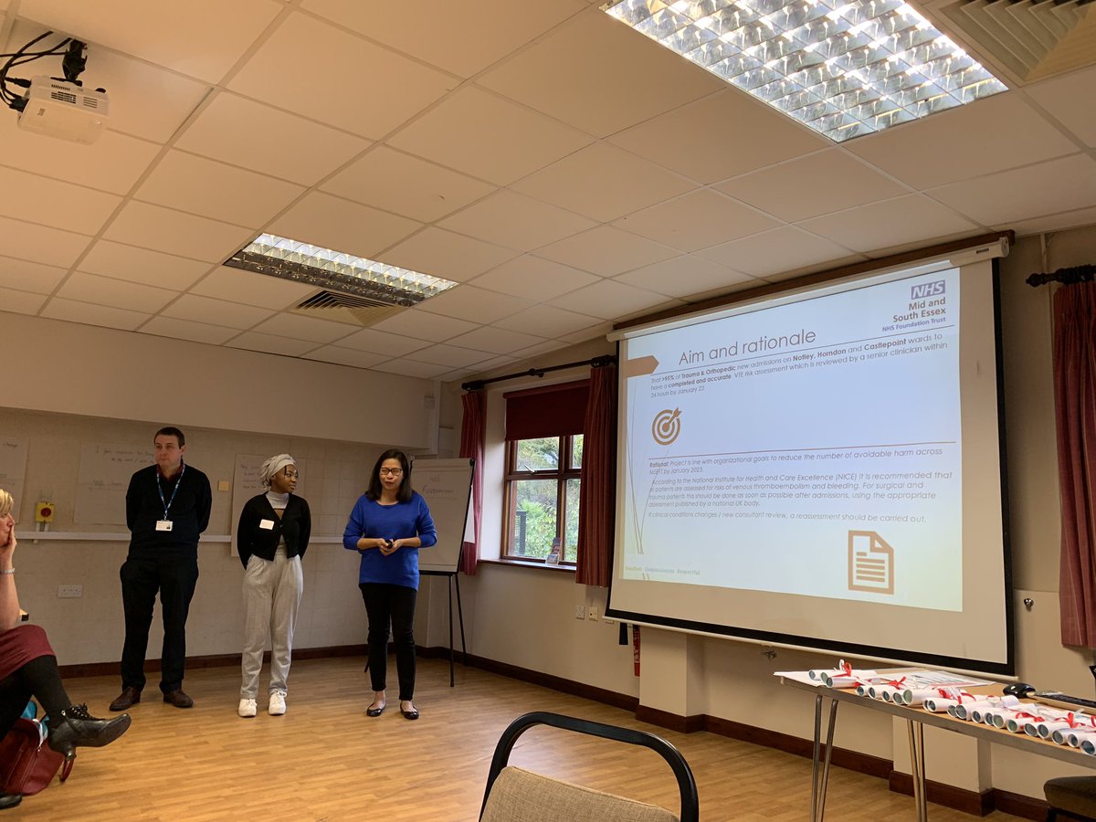 Vte celebration event, sharing good practices  <a href="/MSEHospitals/">Mid and South Essex NHS Foundation Trust</a> <a href="/DianeSarkar/">Diane Sarkar MBE</a> <a href="/Rozboro/">Roz Blackboro</a> <a href="/kellyMcgovern21/">kelly McGovern</a> <a href="/RaciJ/">Rachel Johnson</a>