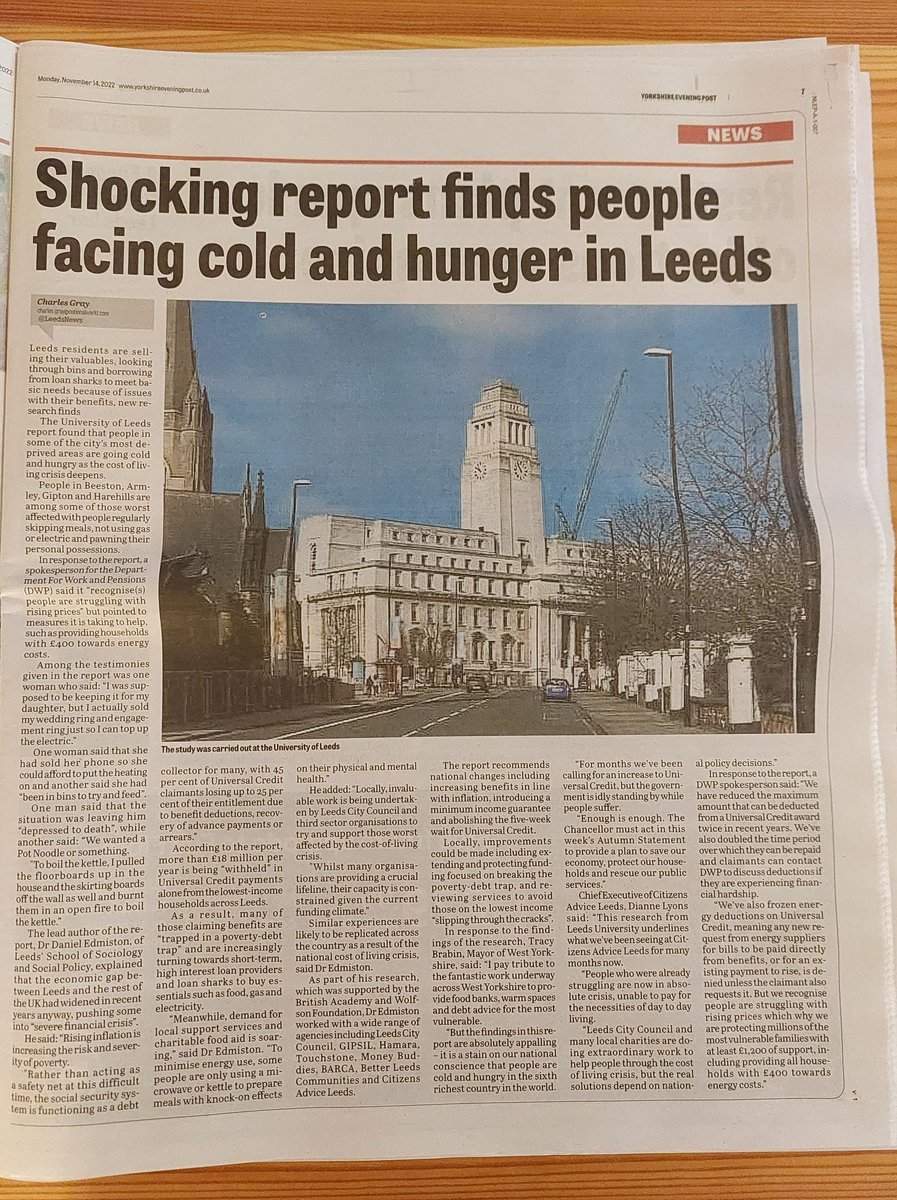 In this new briefing led by <a href="/daniel_edmiston/">Daniel Edmiston</a> &amp; with Thomas Adnan-Smith @SSPLeeds, we report in-depth interview findings from some of those worst affected by the deepening cost of living crisis across Leeds. Read the full report here: deep-poverty.co.uk/_files/ugd/e77…