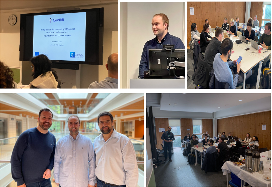staconst's tweet photo. #CoViRR and #CEPEH @erasmusplusUK projects presented in the #360Visi meeting at @UoN_HELM. Great discussions and an excellent clustering activity! Read the story here: https://t.co/ljeNTOxU7R @HeatherWharrad @mgeotay @J_C_Henderson @MattJPears @NursingUCV @UniStavanger https://t.co/lMmU1mYNeR