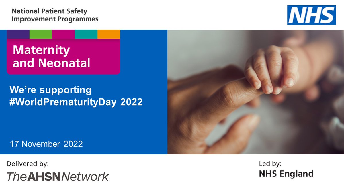 WessexPSC's tweet photo. We're supporting #WorldPrematurityDay2022. Find out about our work to address inequalities in #maternity care.
👉https://t.co/S9hQ0Tn0Rc
#patientsafety @MatNeoSIP #WPD22Chat https://t.co/ElVD6svIGE