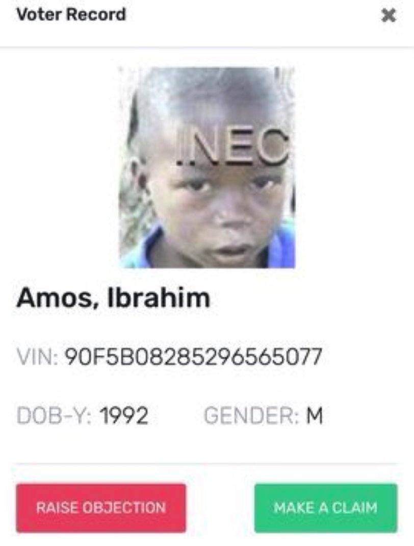 ayemojubar's tweet photo. #UnderageVoters: INEC @inecnigeria, well done oooo. https://t.co/OXk8HBRFjs