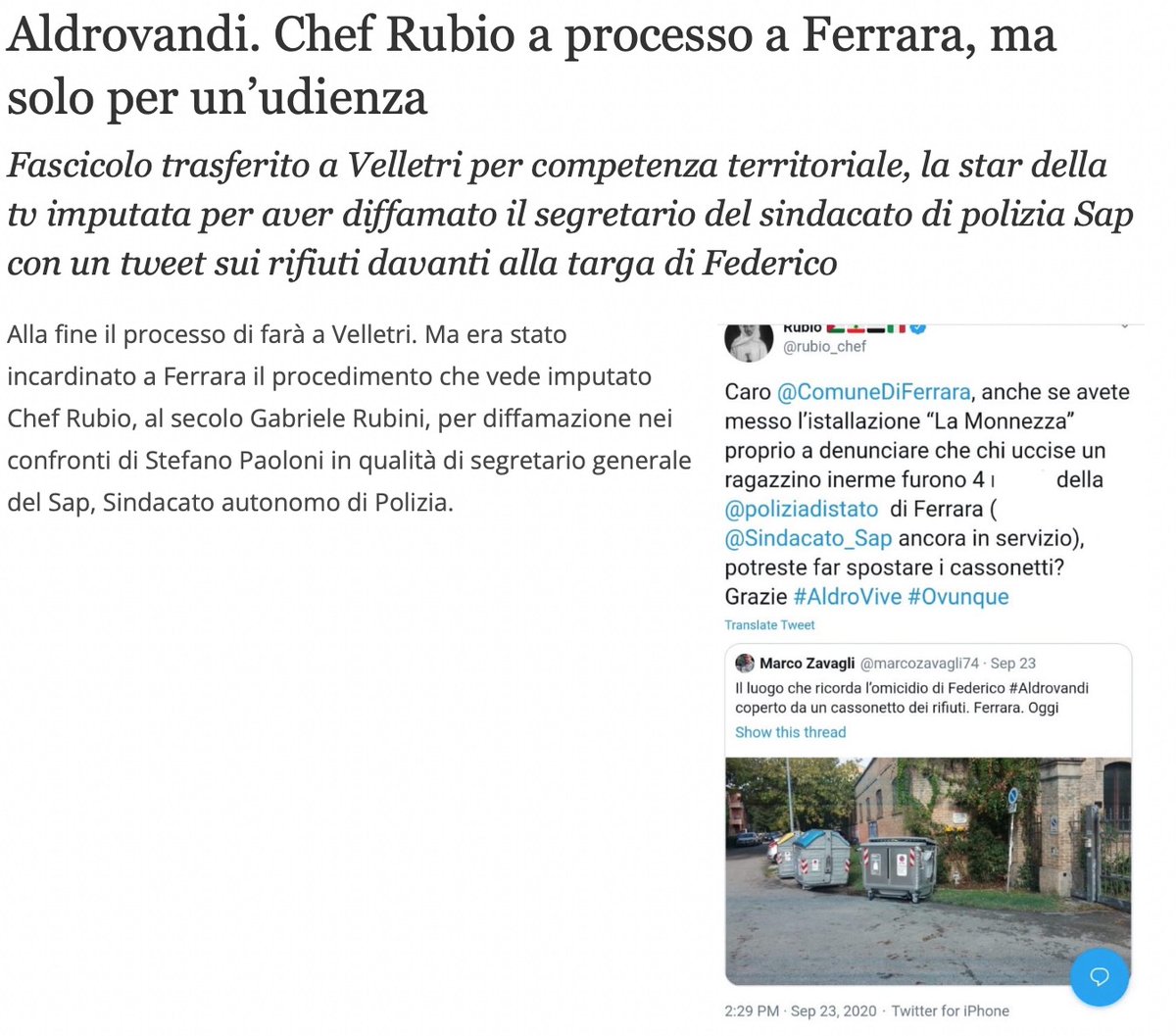 #FedericoVive e Chef Rubio lotta per lui e con noi 🐽
#federicoaldrovandi #federicoaldro #chefrubio