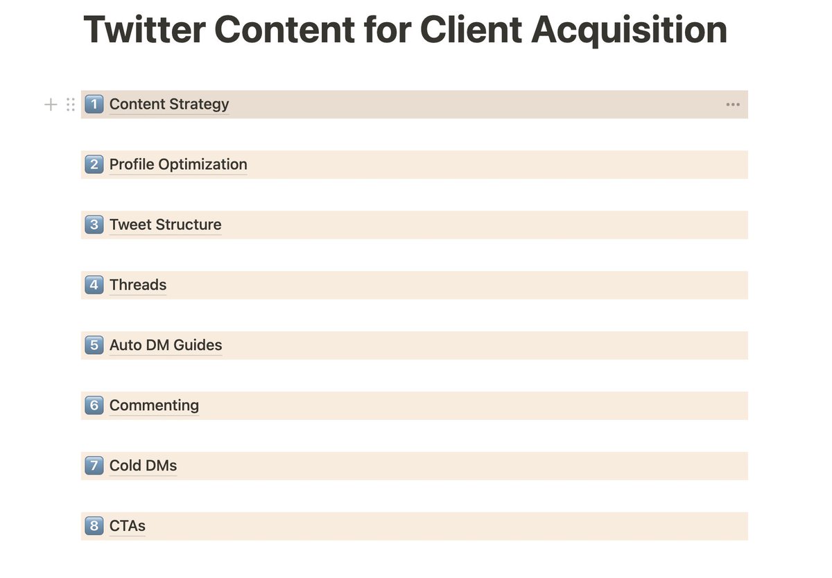 Struggling to create content that attracts paying clients?

I created an 8-step mini course... 

Showing you exactly how to acquire clients through Twitter content alone.

I usually sell this for $199.

RT + comment "content" and I'll DM it to you for FREE

(Must be following)