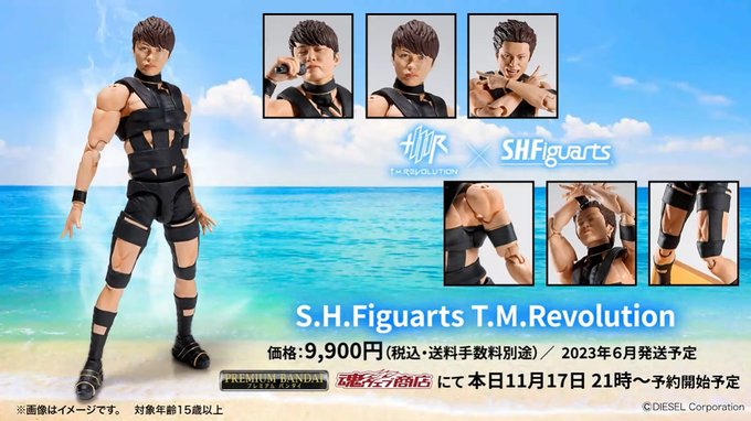T M Revolution 西川アニキ のリアル過ぎるフィギュアが登場 Hot Limit のpvを完全再現できるぞーーー 2 2 ページ ねとらぼ