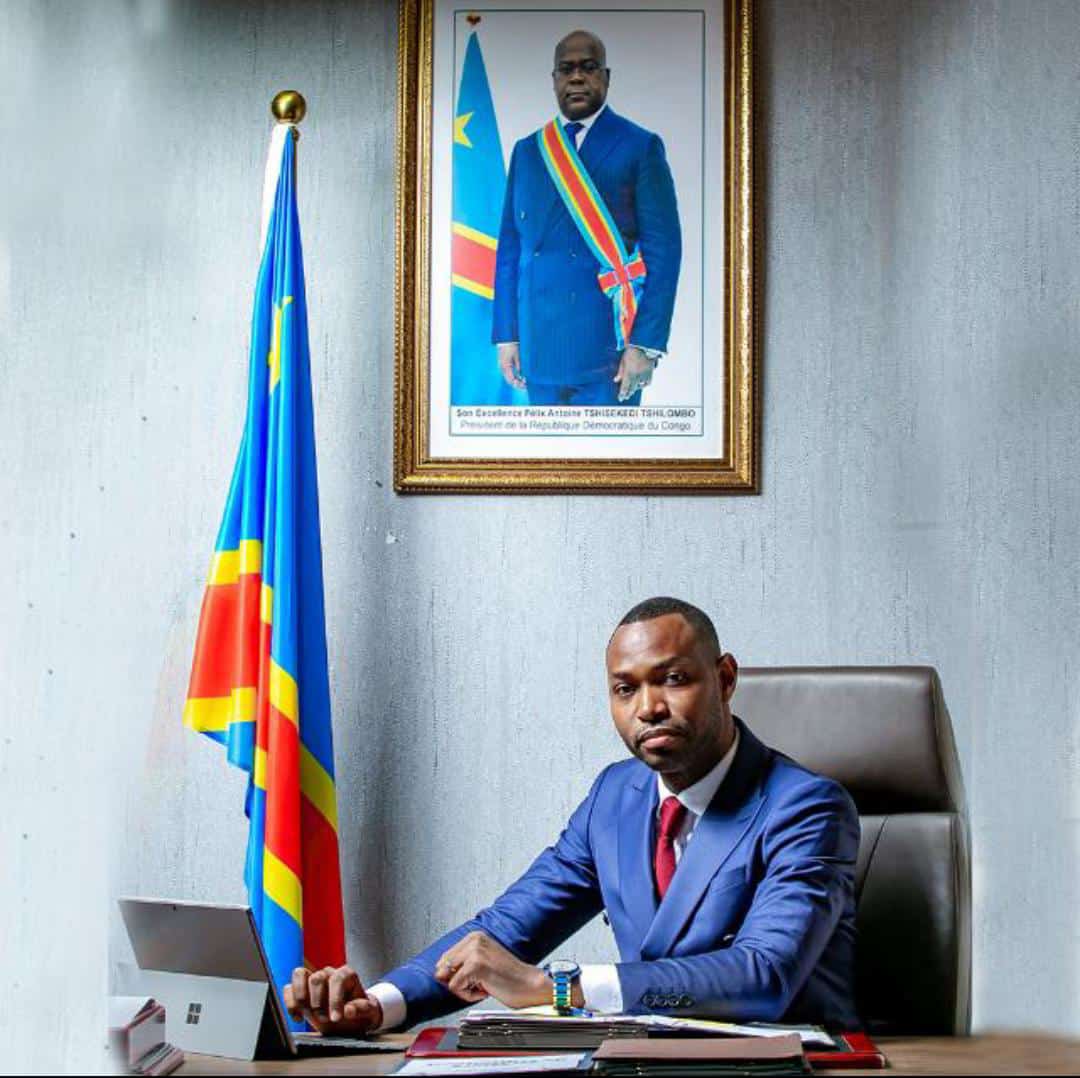 CnjRDC's tweet photo. #Promesse_tenue du Chef de l'État.
Merci au Président de la République @fatshi13 pour la nomination des animateurs du Fonds Spécial pour la Promotion, l'Entrepreneuriat et l'Emploi des Jeunes, dont le jeune talentueux @JosephMbuyi est le DG.
#succès_fructuex_mandat. https://t.co/eHQfFbPkU6
