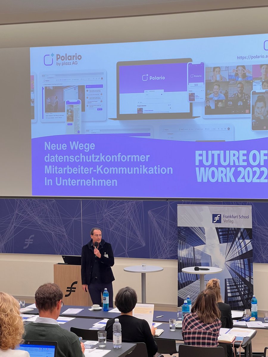 plazz_AG's tweet photo. 🚀 Wir sind stolz technischer #Partner vom @FSVerlag zu sein und die #Konferenz #FUTUREOFWORK 2022 mit unserer #Event Lösung als #hybridesEvent realisiert zu haben! Wir sind gespannt und freuen uns bereits jetzt auf die nächsten gemeinsamen Projekte! https://t.co/w00bOyLp2j