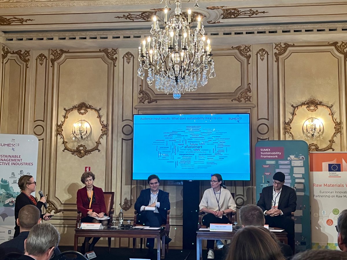 Last day of the #RawMaterialsWeek feat. a highly interesting (&amp; controversial) discussion on #sustainability in extractive industries: how to balance land use interests, respect (indig.) peoples’ right to say No, uphold strict ESG standard &amp; still advance the green transformation