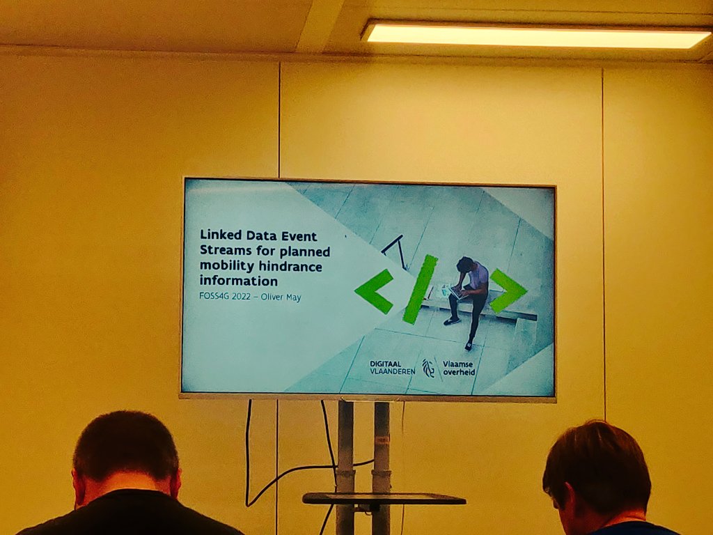 Julián Rojas (@julianr1987) on Twitter photo A great real world and live example of an #LDES enabling scalable public data reuse for mobility hindrances in Flanders presented by <a href="/olivermay_be/">Oliver May</a> from <a href="/digi_vlaanderen/">Digitaal Vlaanderen</a> at <a href="/foss4gbe/">FOSS4G Belgium</a>
LDES spec: tinyurl.com/32uhftha A great real world and live example of an #LDES enabling scalable public data reuse for mobility hindrances in Flanders presented by <a href="/olivermay_be/">Oliver May</a> from <a href="/digi_vlaanderen/">Digitaal Vlaanderen</a> at <a href="/foss4gbe/">FOSS4G Belgium</a>
LDES spec: tinyurl.com/32uhftha