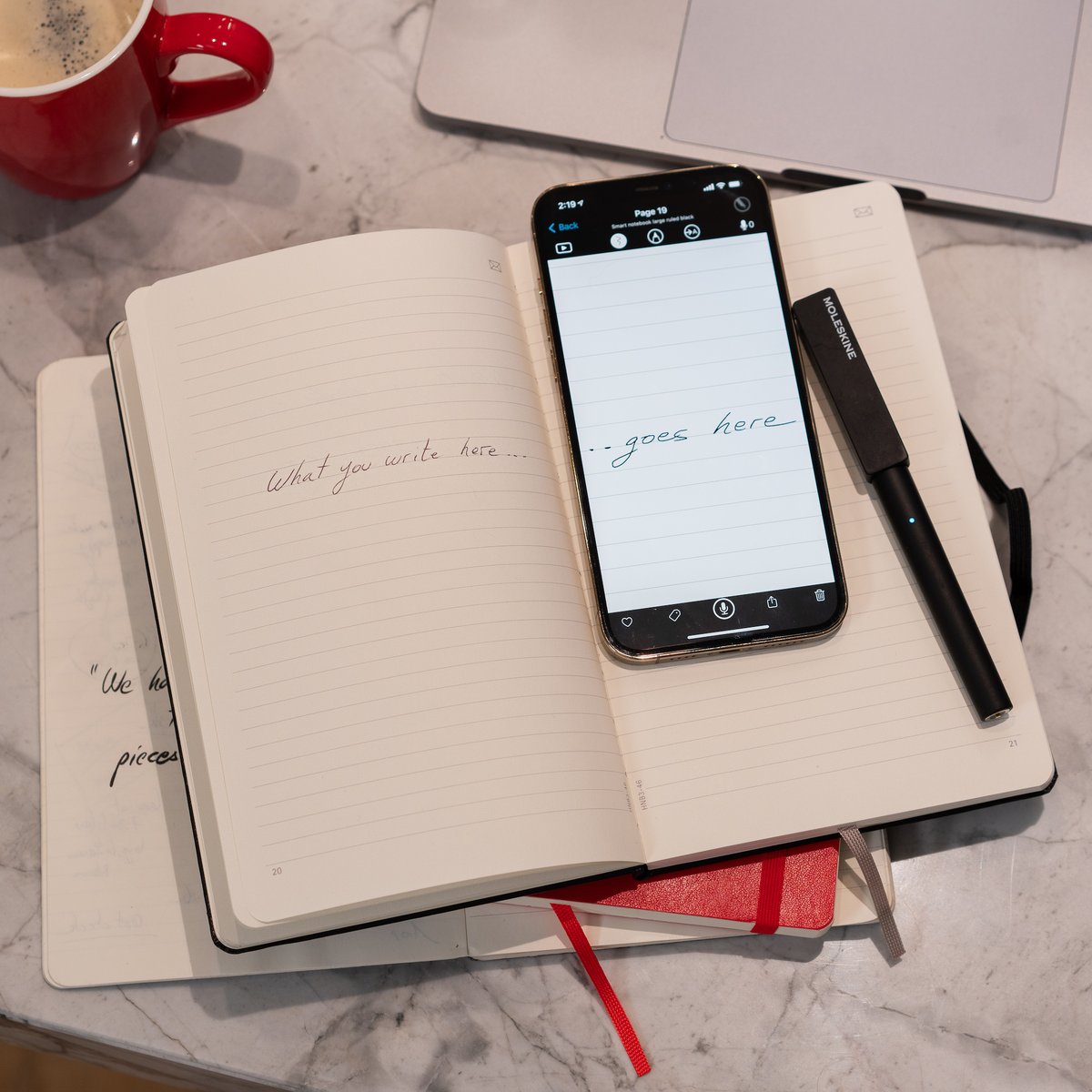 moleskine's tweet image. Make their wildest dreams come true this holiday with the @Moleskine Smart Writing Set, bringing paper and digital together instantly.

moleskine.com/smart

#Moleskine #SmartWritingSet