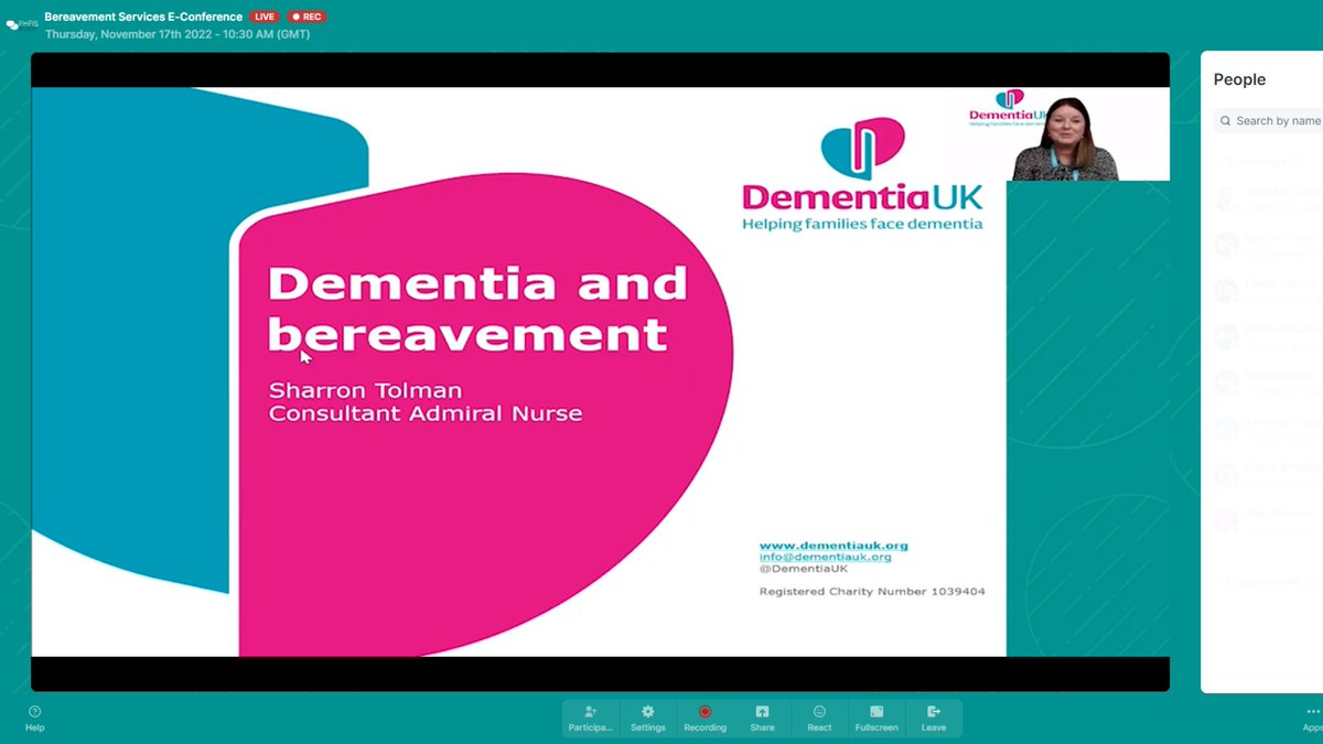 PHAfunerals's tweet photo. A tremendous thank you to Sharon Tolman from @DementiaUK 👏 Exceptionally useful content for those working with individuals living with dementia!

You can still register for the Bereavement Services E-Conference here 👉 https://t.co/unb6uzOa5l https://t.co/hrNuv4WMX5