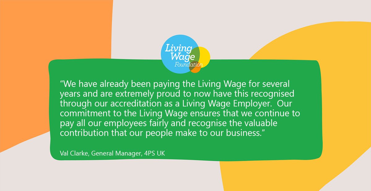 4PS UK (@4ps_uk) on Twitter photo We’re proud to be a <a href="/LivingWageUK/">Living Wage Foundation</a> accredited employer. Here’s what Val Clarke, General Manager of 4PS UK, said about why. #LivingWageWeek
Join the movement 👇
livingwage.org.uk/become-a-livin…
#work #livingwageweek #employer #4PS We’re proud to be a <a href="/LivingWageUK/">Living Wage Foundation</a> accredited employer. Here’s what Val Clarke, General Manager of 4PS UK, said about why. #LivingWageWeek
Join the movement 👇
livingwage.org.uk/become-a-livin…
#work #livingwageweek #employer #4PS