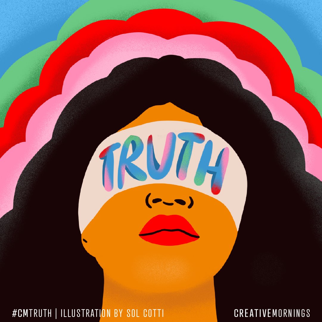 November’s theme is TRUTH. Truth is fiercely contested when competing narratives collide. 
Don’t miss out on our event where we dissect the concept of ~ slow journalism~ with <a href="/lizbethmydear/">Liz Moseley</a> 

Tickets are live! Friday 25 November creativemornings.com/talks/truth-wi…