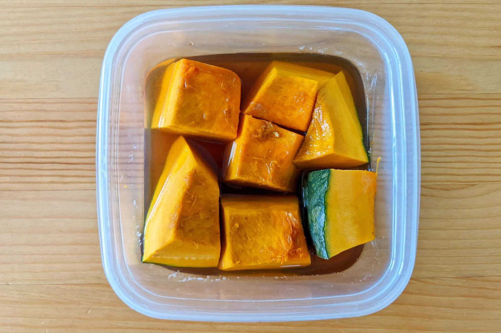 もう味付けに困らない！めんつゆで「かぼちゃの煮物」。