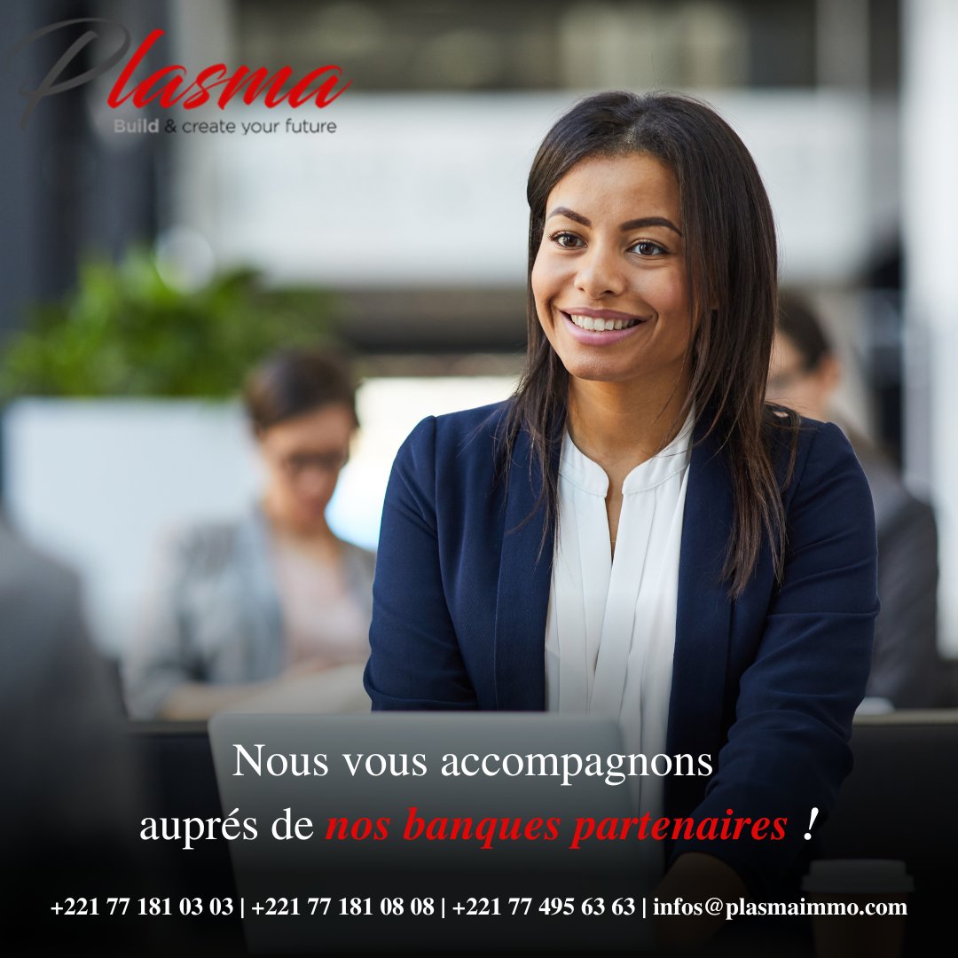 ImmoPlasma's tweet photo. Nous vous accompagnons auprès de nos banques partenaires, pour l'acquisition de vos biens immobiliers.

Pour + d'infos :
+221 77 181 03 03 / +221 77 181 08 08 / +221 77 495 63 63

Ou visitez notre site web : https://t.co/MDxOfj1gt8

#Immobilier #Investissement #Dakar #Senegal https://t.co/LDxj4V4tgc
