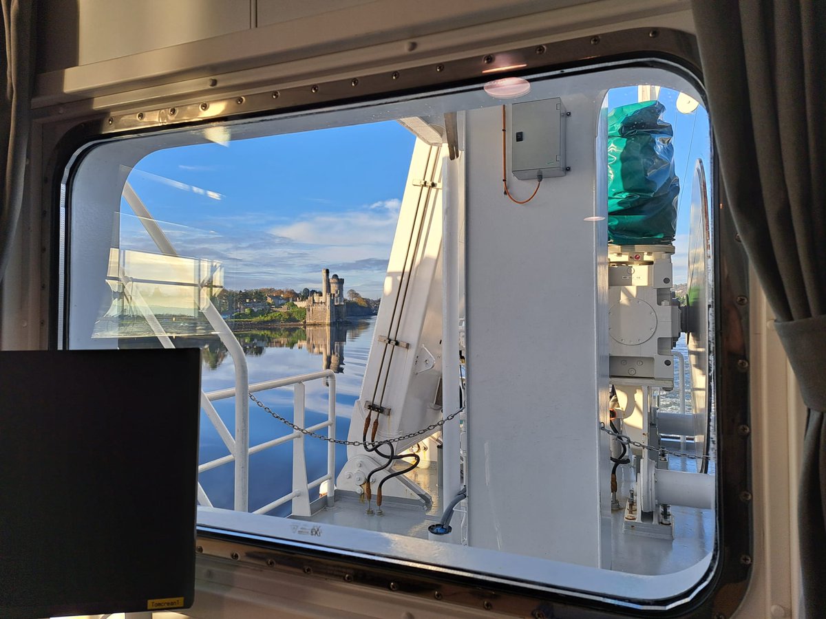 followtheboats's tweet image. The offshore component of the #INFOMAR MSc. Module in collaboration @UCD_Geography and @smartseaschool is ongoing on the #RVTomCrean! They passed @blackrockcastle and are now off Roches Point Lighthouse #Seabedmapping.

@GeolSurvIE @MarInst @QPSOfficial @Dept_ECC @RVMarineInst