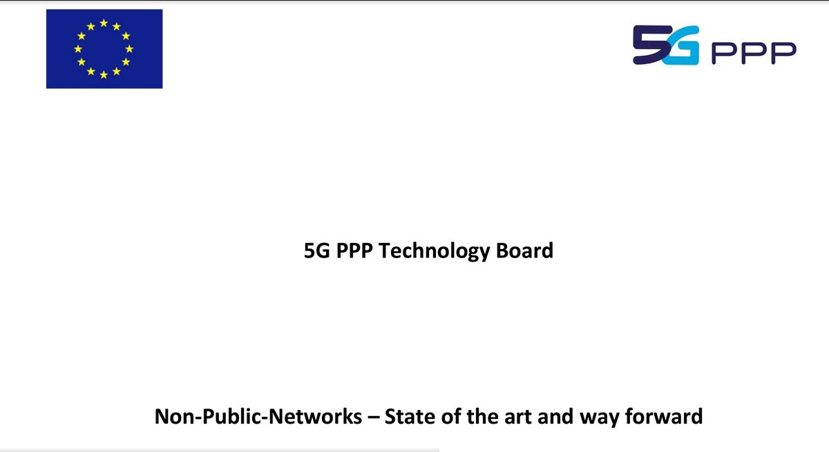 #5GPPP white paper on '#NonPublicNetworks - State of The Art and The Way Forward', is published. It includes major contributions from #5G_CLARITY works: 5g-ppp.eu/wp-content/upl… 

#5G #B5G 
<a href="/OrdonezLucena/">Jose Ordonez-Lucena</a> <a href="/Mir_Ghoraishi/">Mir Ghoraishi</a> <a href="/danicampsmur/">Daniel Camps Mur</a>