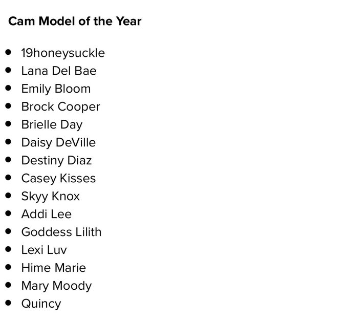 So happy to announce i am nominated for 2 awards this Jan 2023 for the @XBIZ awards! Creator brand ambassador<a href="/tag/sexworkers"class="tags"><span>#sexworkers</span></a><a href="/tag/eplay"class="tags"><span>#eplay</span></a>