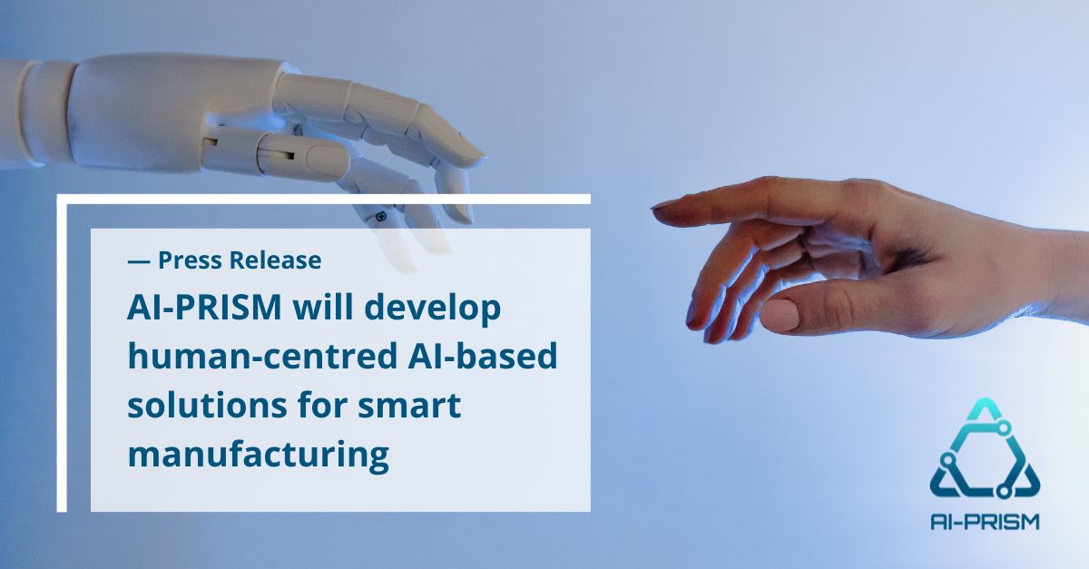 #TEKNOPAR is excited to announce the launch of the #AI Powered Human-centered #Robot Interactions for #SmartManufacturing (#AI-PRISM) project granted by the #EuropeanCommission under the #HorizonEurope programme.
Click the link to learn more: 
lnkd.in/d6AyF6WK
#TEKNOPAR