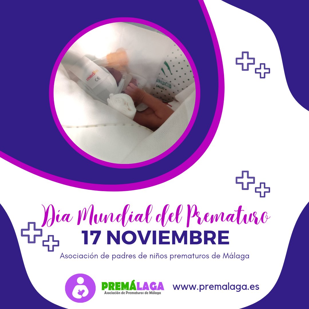 Hoy 17 de noviembre celebramos el día mundial de la Prematuridad 💪💜

Luchamos para dar visibilidad a la misma y por hacer más fuertes a las familias con hijos Prematuros.
¡¡Sois unos valientes y unos guerreros todos vosotros!! 🥰🥰💪

#diadelprematuro #17noviembre #prematuros