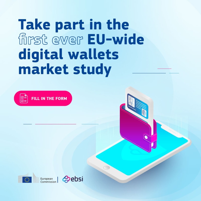 EU_EBSI's tweet photo. EBSI is conducting the first EU-wide #digitalwallets study and we need your input🗣️

Are you a #WalletProvider in the EU? Please help us paint an accurate picture of the EU digital wallet market.