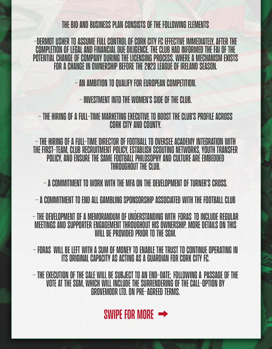 Cork City FC tweet media