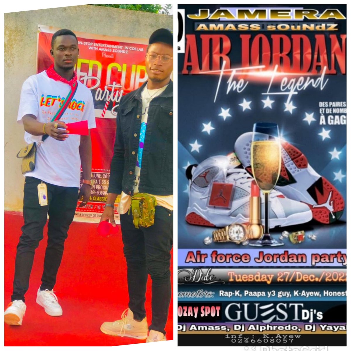 Is all about Jordan Air force PARTY coming on the 27th December at Jamera 🔥🔥