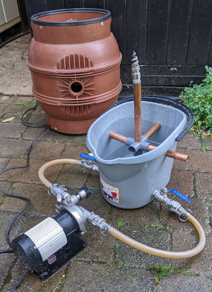 £10,000 for a cask washer? How about I make my own for under £50 and use a spare pump...