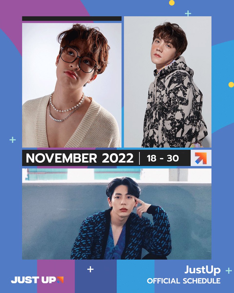Justupbangkok's tweet image. JustUp Artist’s Schedule
ตารางศิลปินจัสท์อัพ
วันที่ 18 - 30 พฤศจิกายน 2022

#JustUpArtist 
#Uppoompat
#BenBunyapol
#CrocoBruce