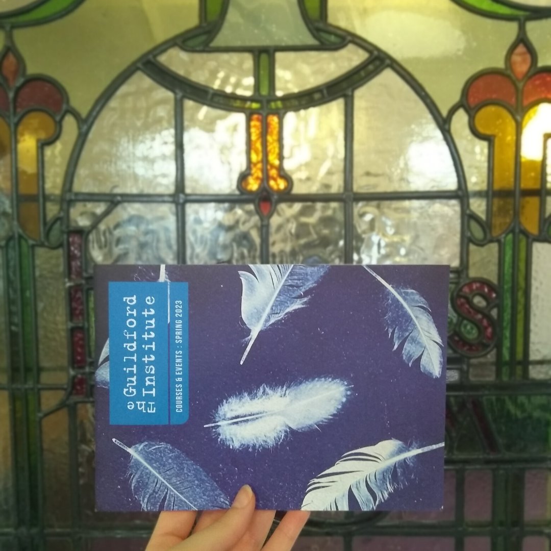 The Guildford Institute’s new spring brochure is out now! With nearly 80 activities on offer, ranging from courses and talks to visits and events, it’s set to be another jam-packed term.
Pick up a copy at the GI or visit guildford-institute.org.uk to find out more.